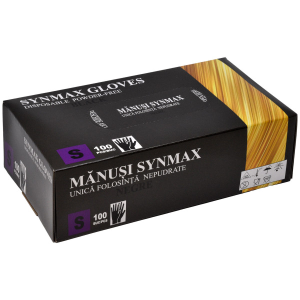MANUSI SYNMAX NEGRE S (065) 100 BUC/CUT